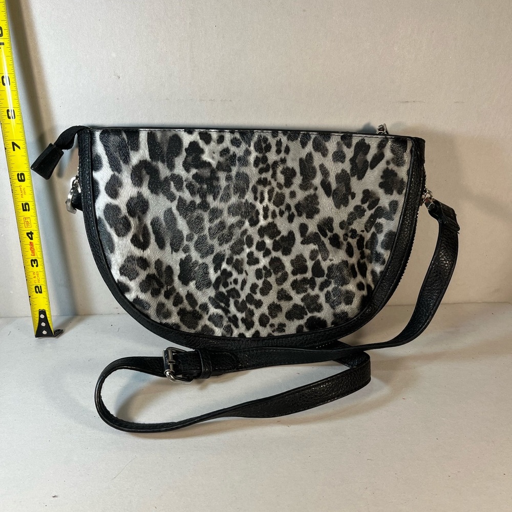 Black print small purse